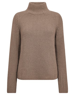 MMThyra Highneck Strick - Falcon